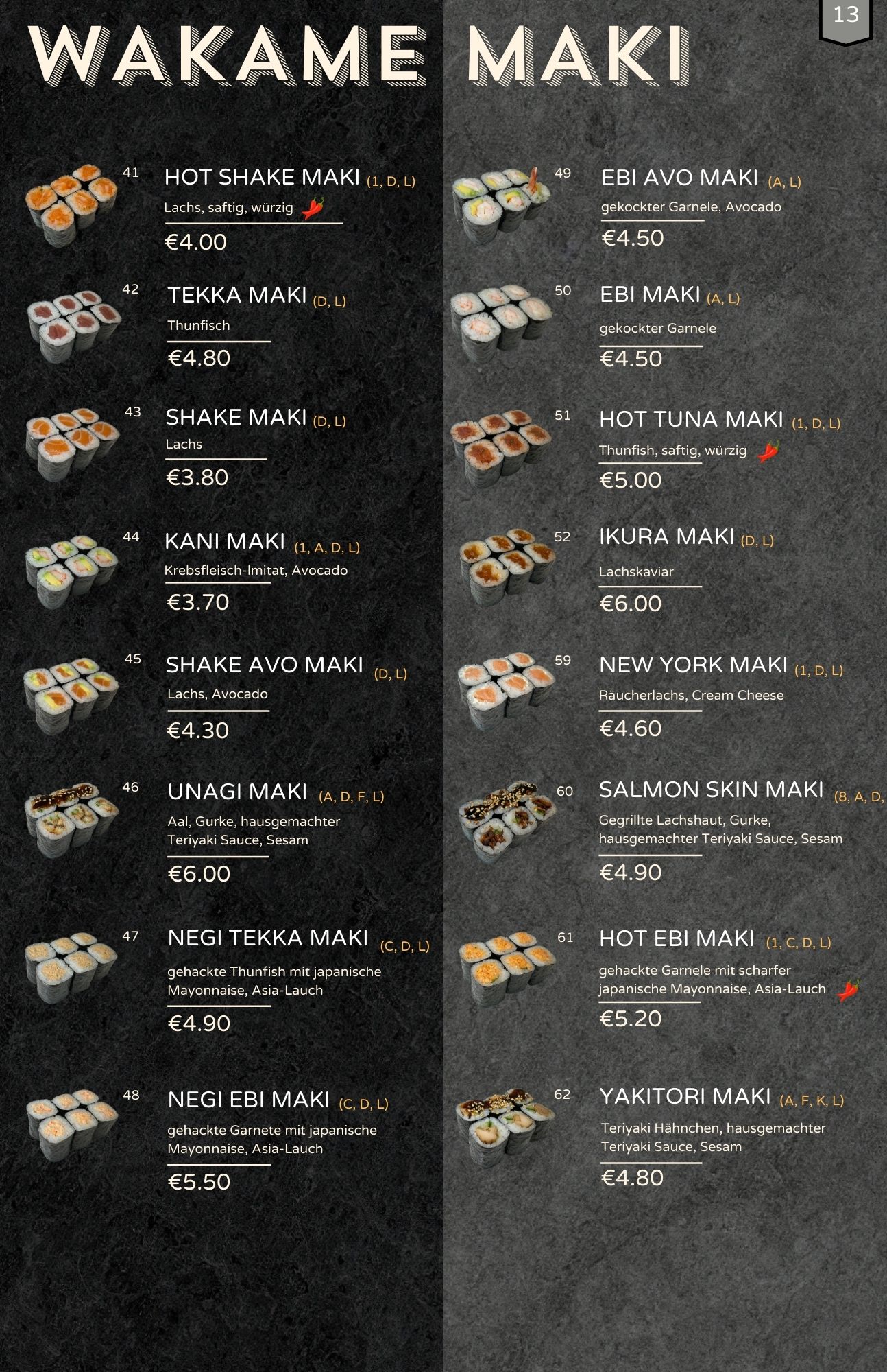 Delicious Menu Item 13